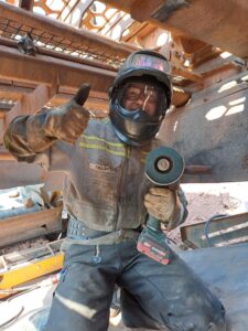 Safe welding.